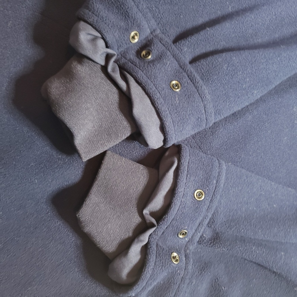 Zero Restriction Golf Jacket Women L Blue Comfort Suede Windstopper Ironwood - Picture 6 of 14